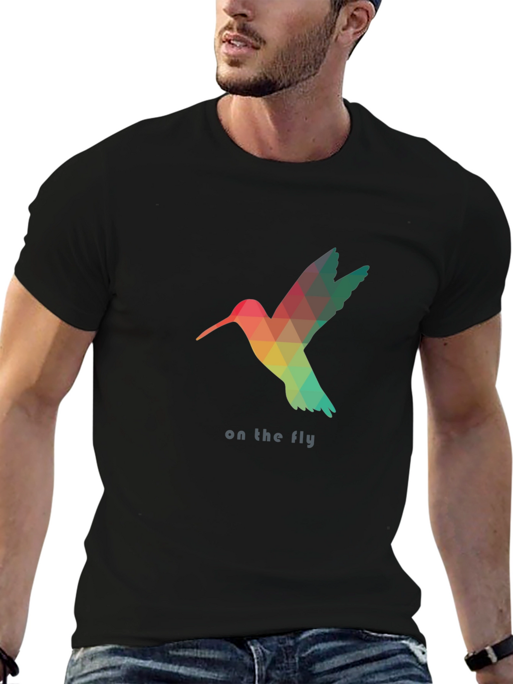 Hummingbird Graphic T-Shirt