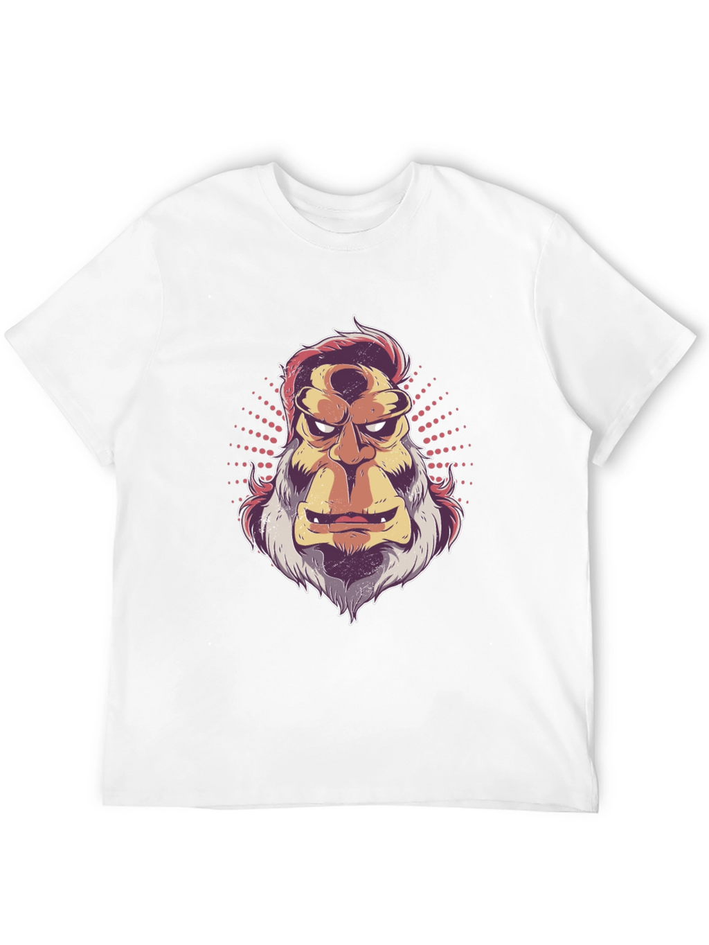 Retro Bigfoot Graphic Tee - Mens Black T-Shirt