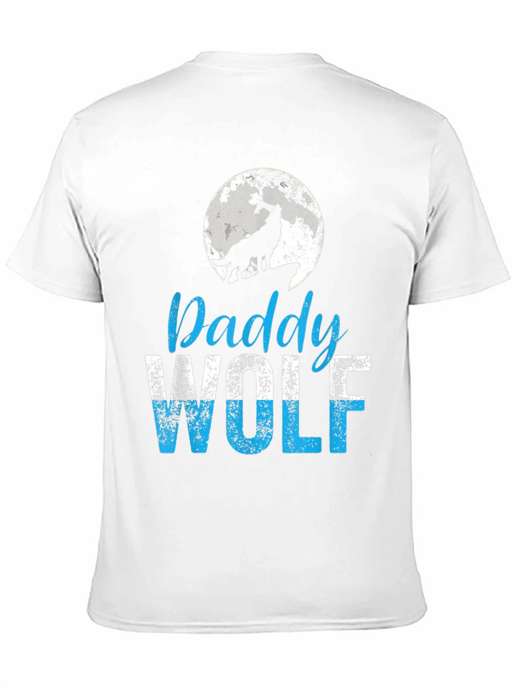 Daddy Wolf T-Shirt - Lunar Howl Design