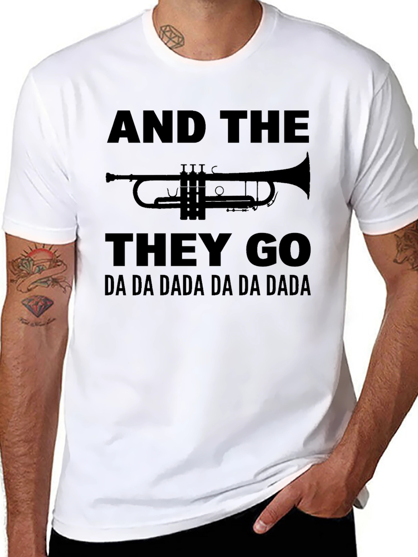 And The Trumpets They Go T-Shirt