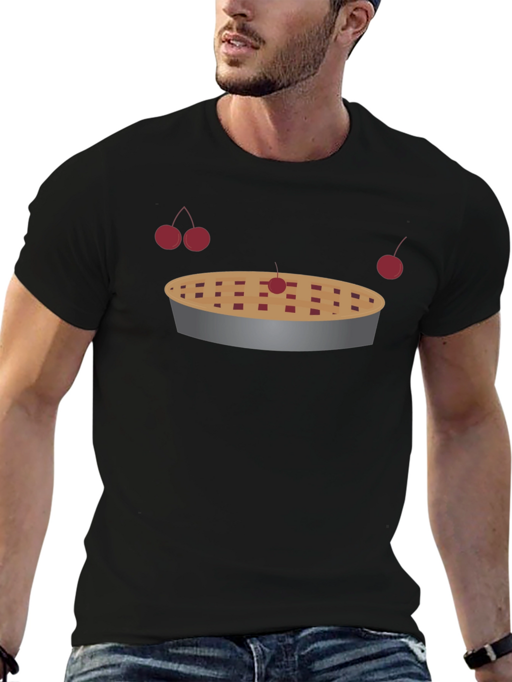Cherry Pie Graphic Tee - Unisex Casual Comfort