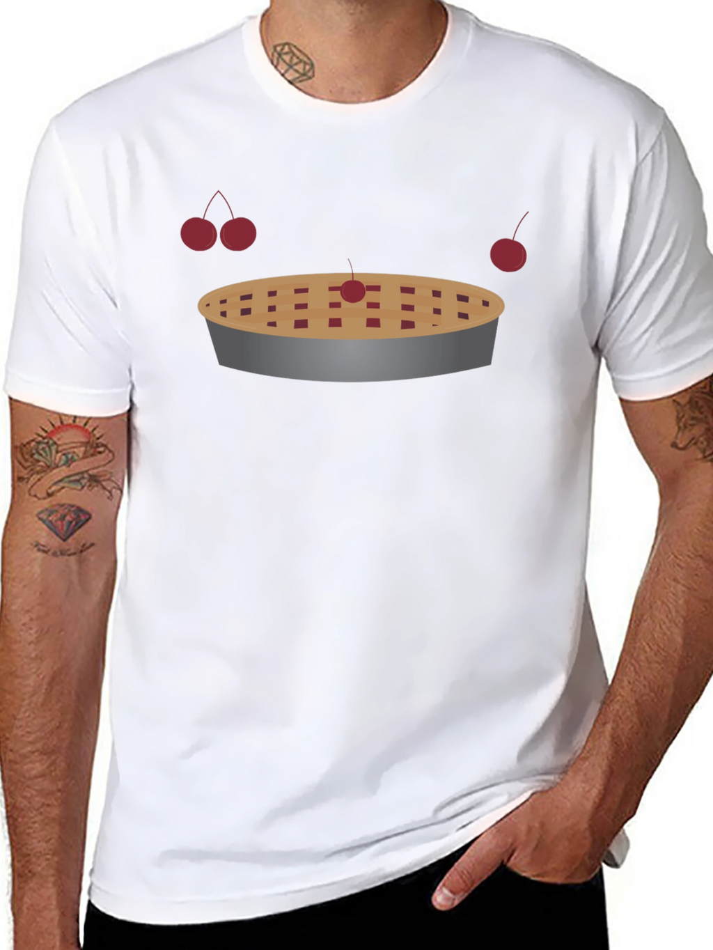 Cherry Pie Graphic Tee - Unisex Casual Comfort