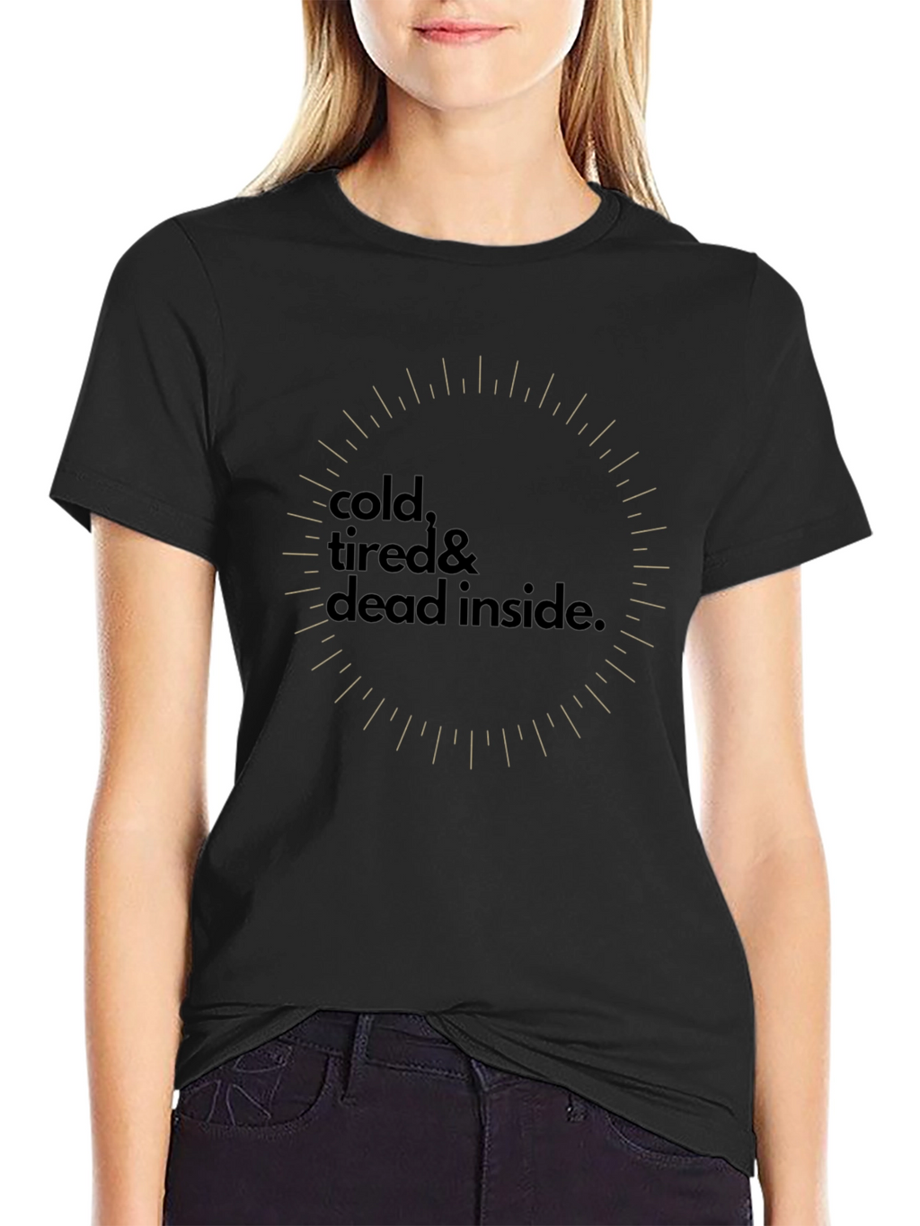 Cold Tired Dead Inside Graphic Tee