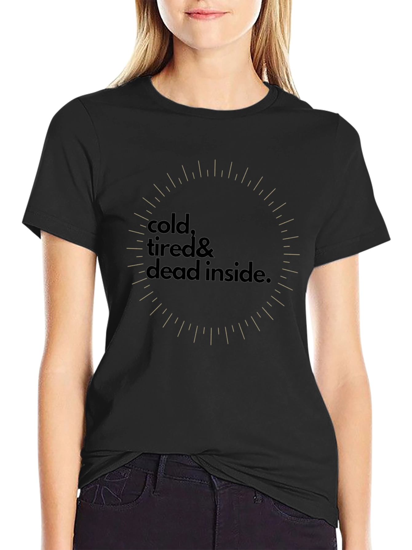 Cold Tired Dead Inside Graphic Tee