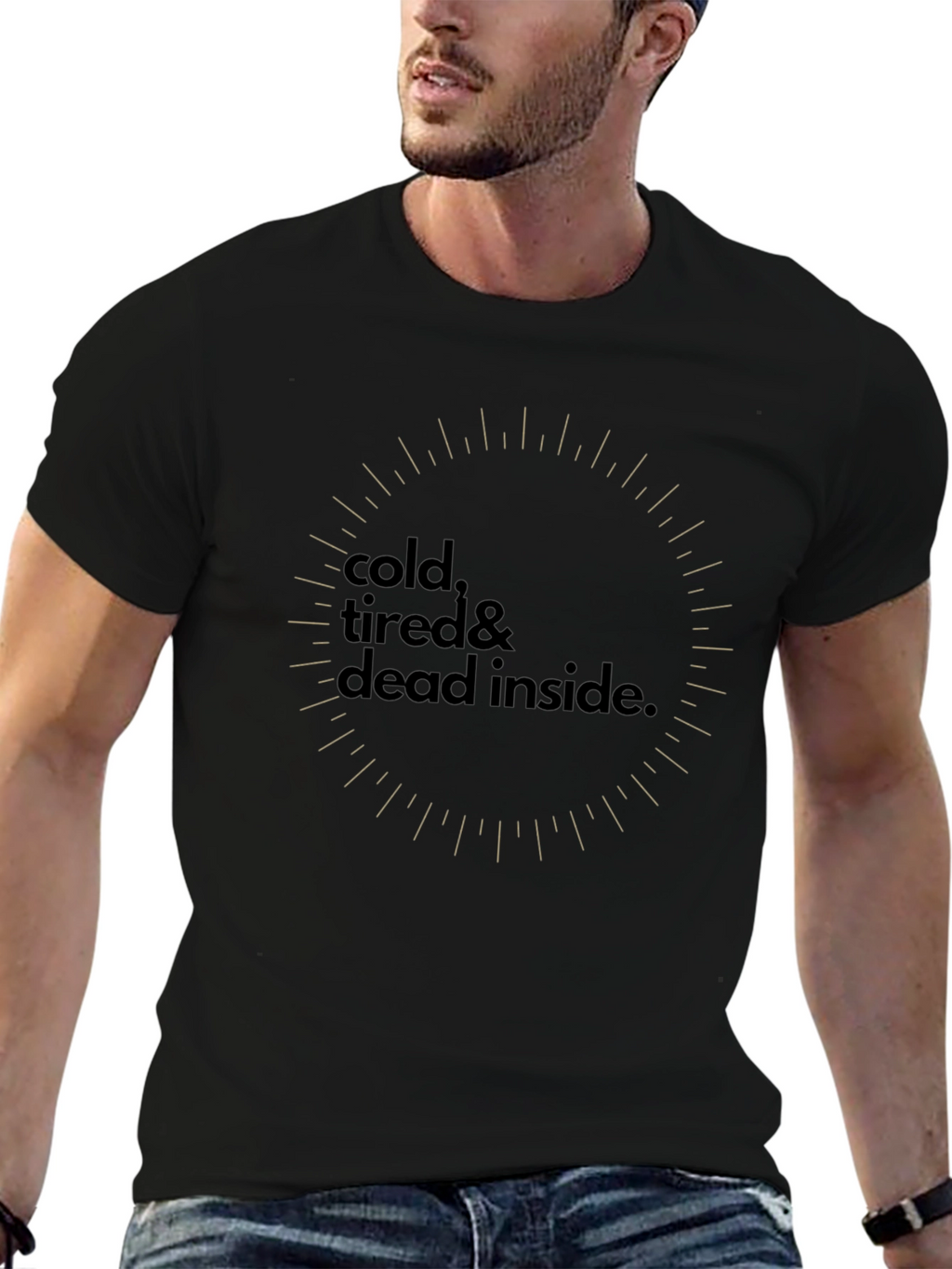 Cold Tired Dead Inside Graphic Tee