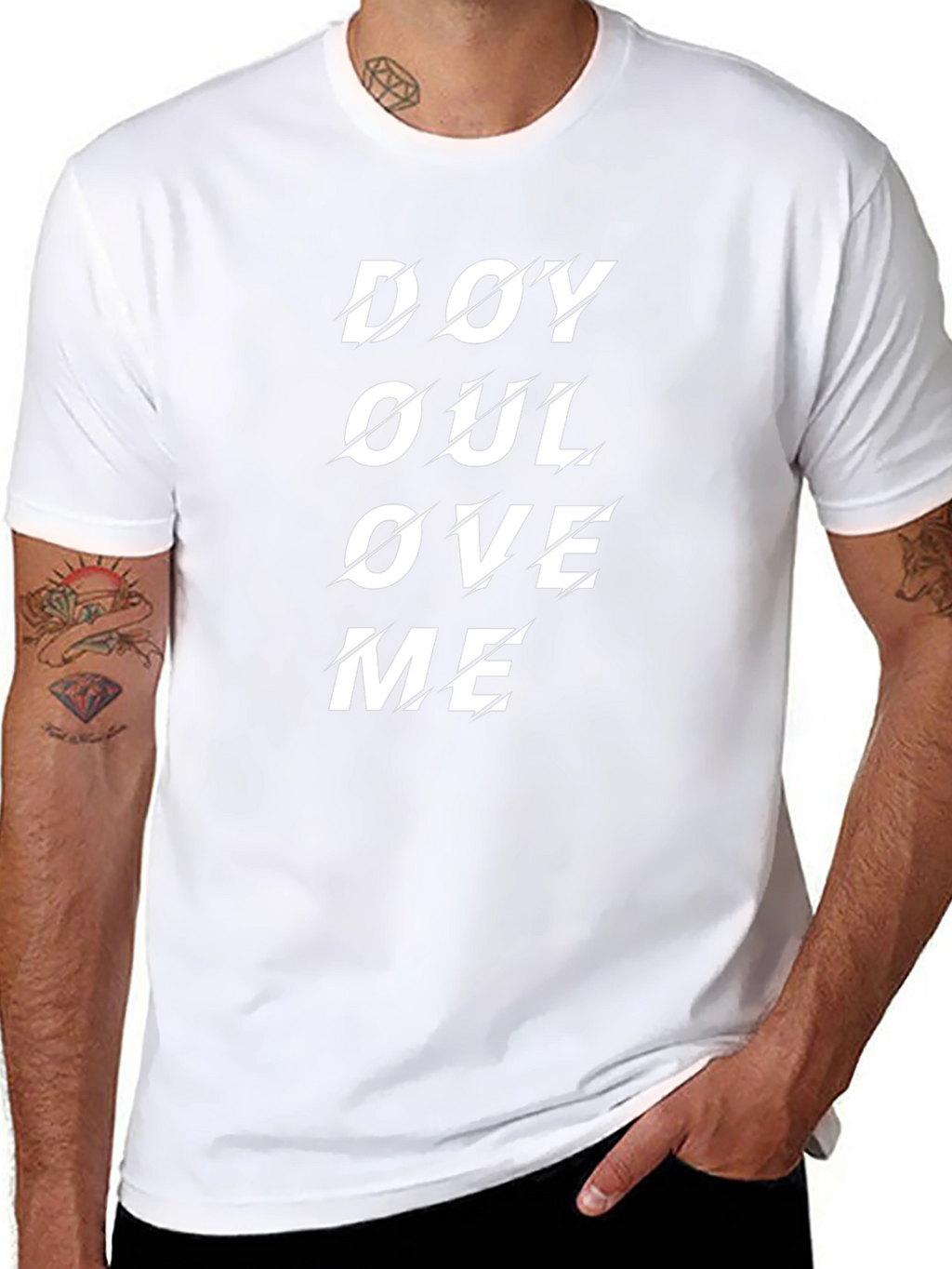 Do You Love Me Black Graphic Tee