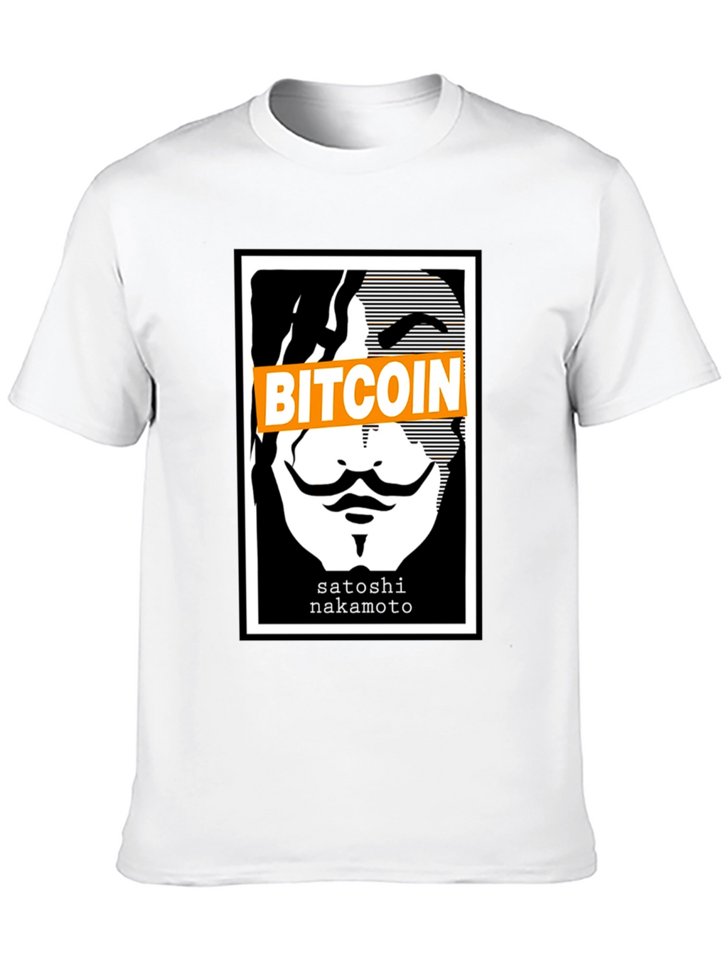 Bitcoin Satoshi Nakamoto Graphic T-Shirt