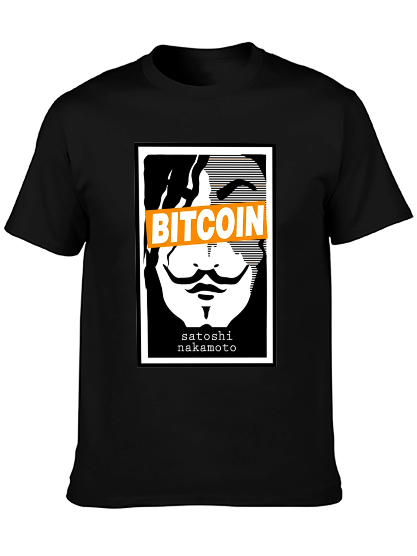 Bitcoin Satoshi Nakamoto Graphic T-Shirt