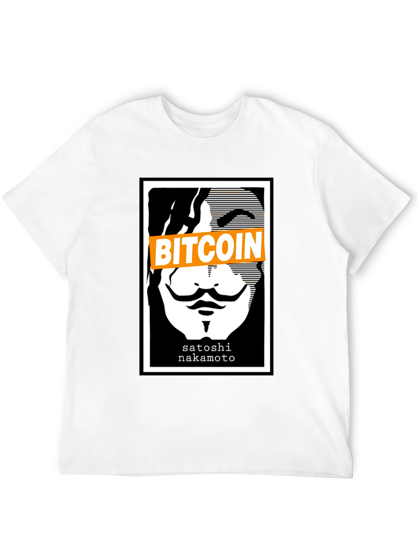 Bitcoin Satoshi Nakamoto Graphic T-Shirt