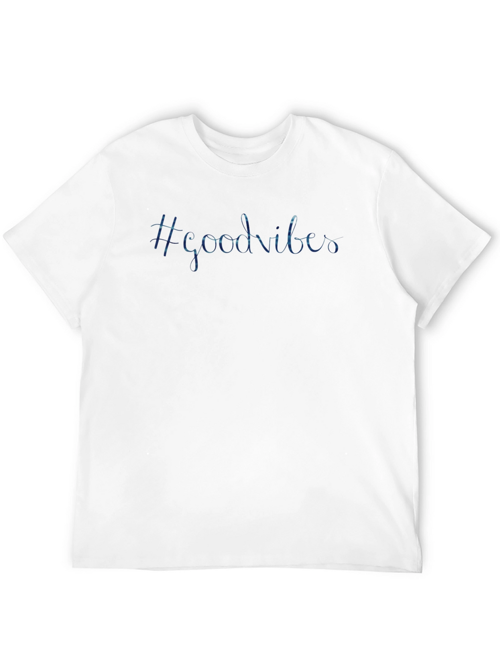 #GoodVibes Black T-Shirt - Trendy and Comfy