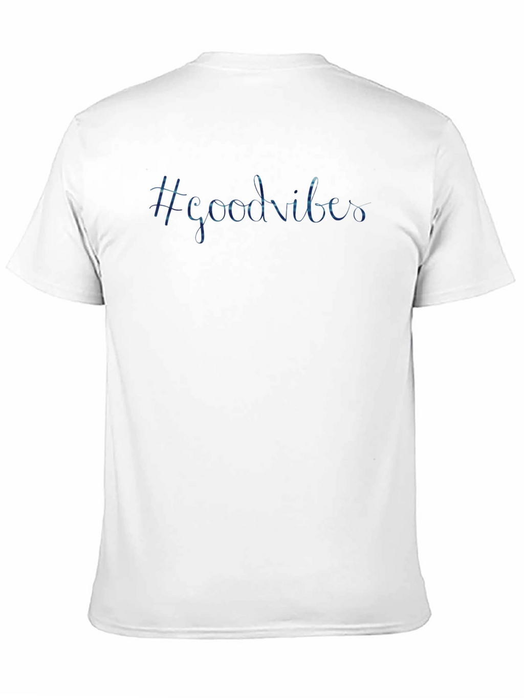 #GoodVibes Black T-Shirt - Trendy and Comfy