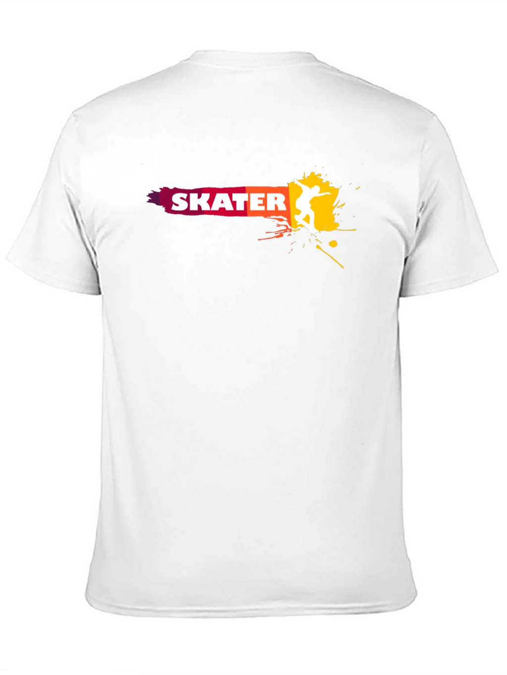 Skater Graphic T-Shirt - Bold Design