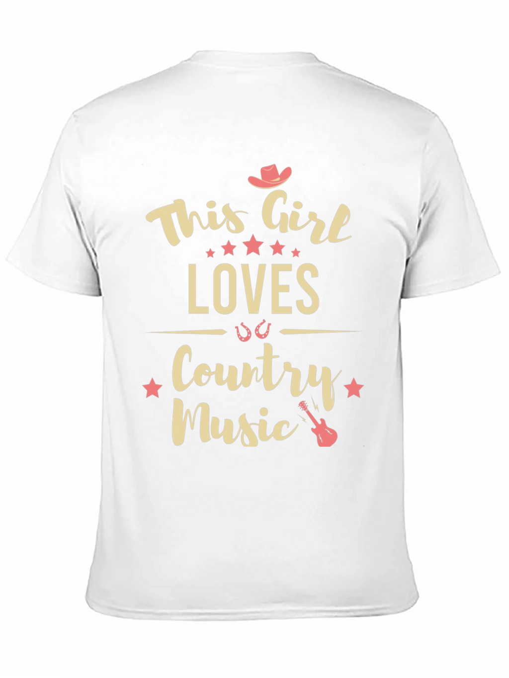 This Girl Loves Country Music Graphic Tee