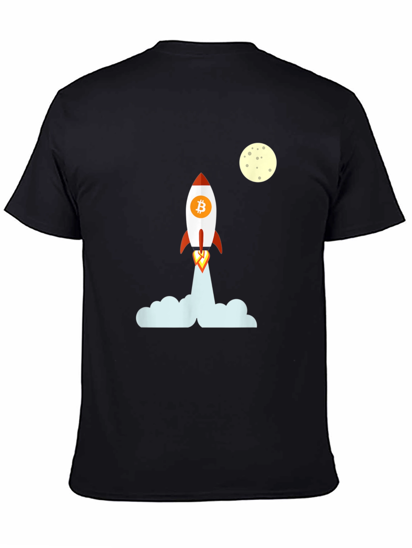 Bitcoin Rocket to the Moon T-Shirt
