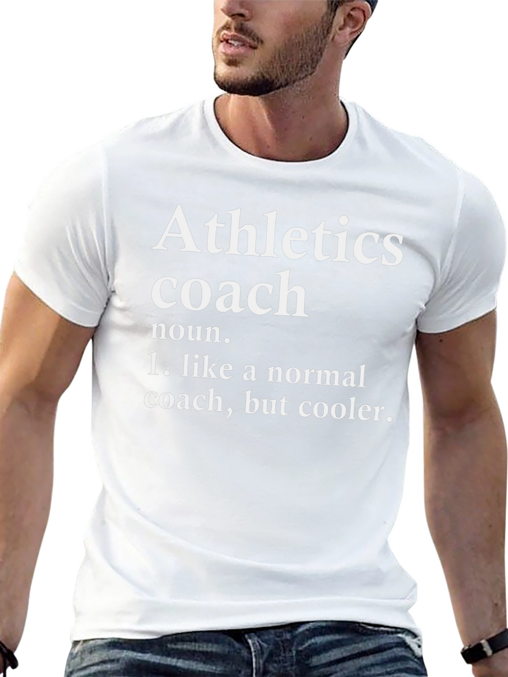 Athletics Coach Definition T-Shirt - Cool Coach Tee