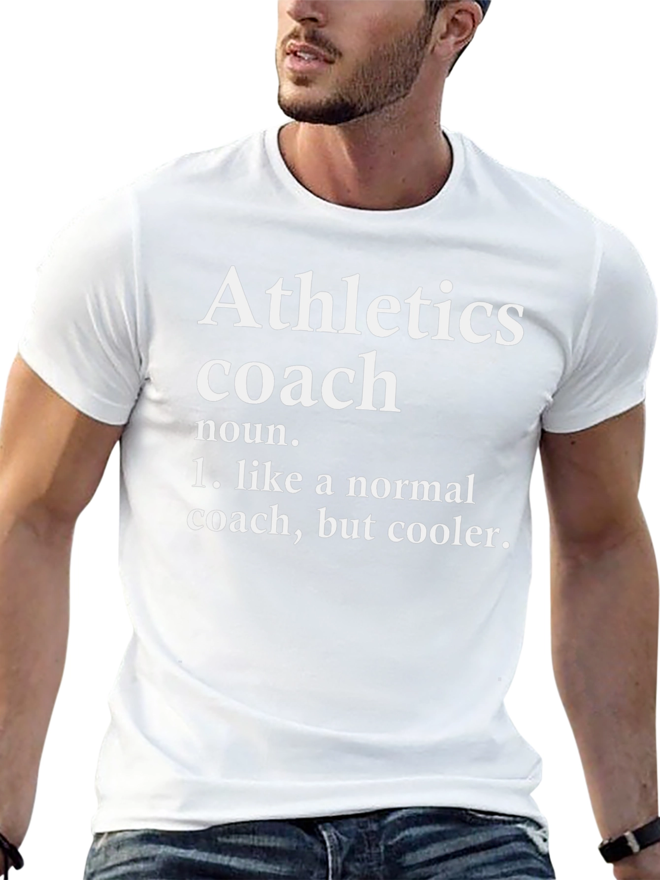 Athletics Coach Definition T-Shirt - Cool Coach Tee