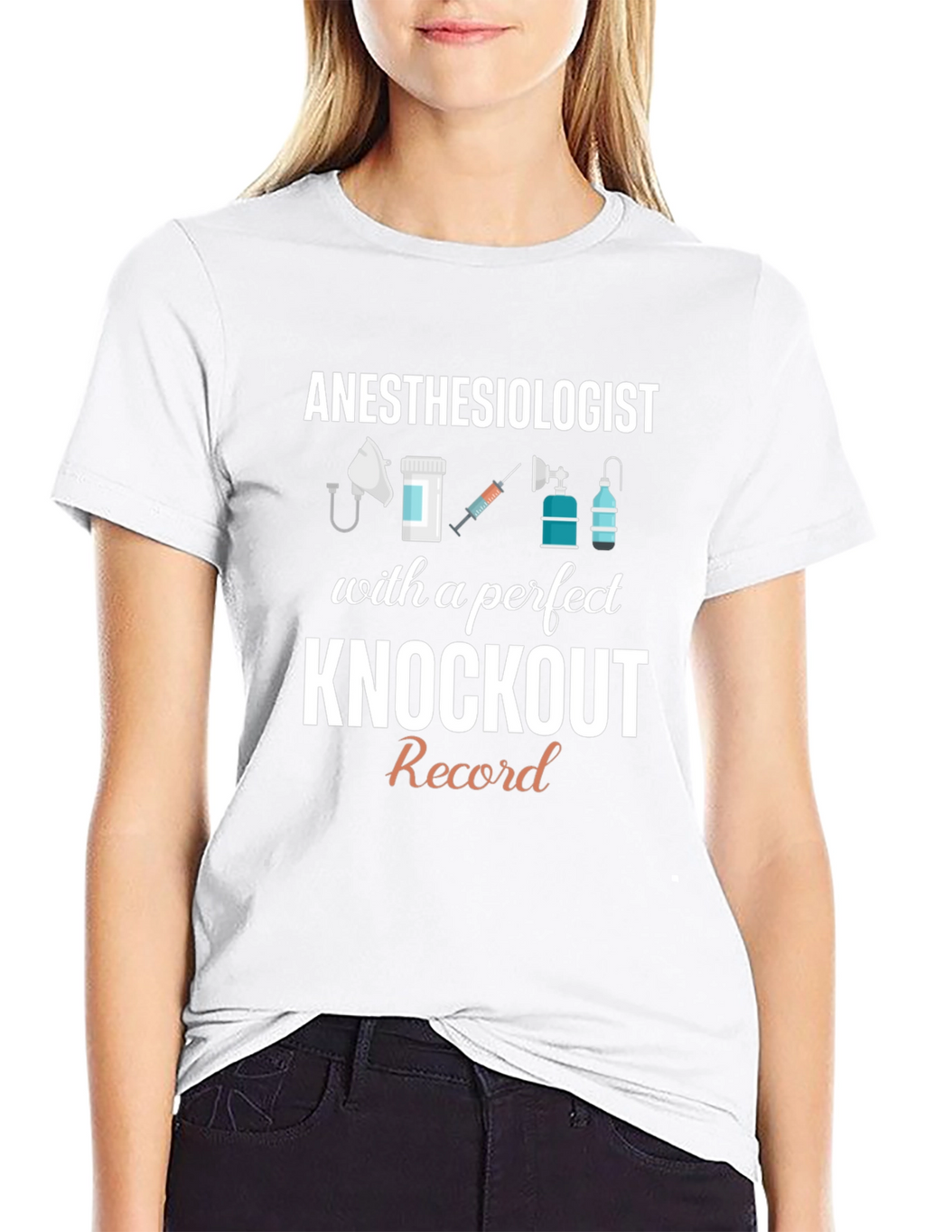 Anesthesiologist Knockout Record T-Shirt