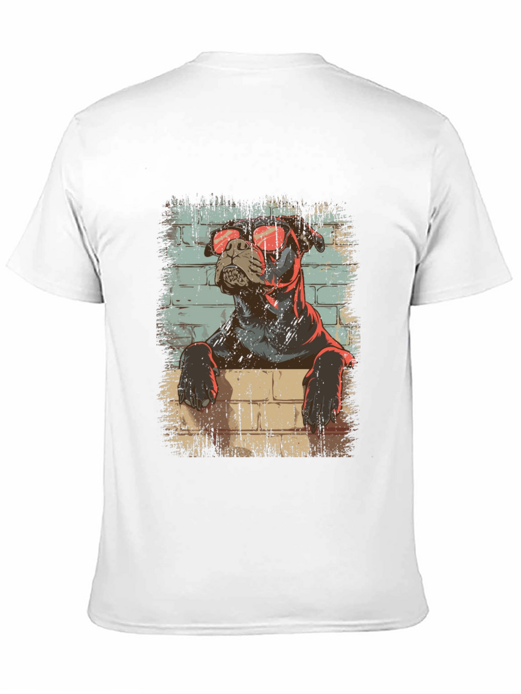 Cool Dog Graphic T-Shirt