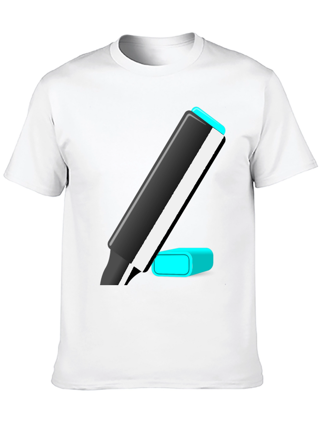 Marker Graphic Tee - Casual Style