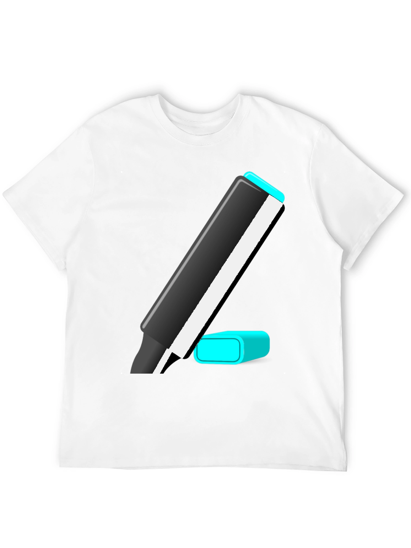 Marker Graphic Tee - Casual Style