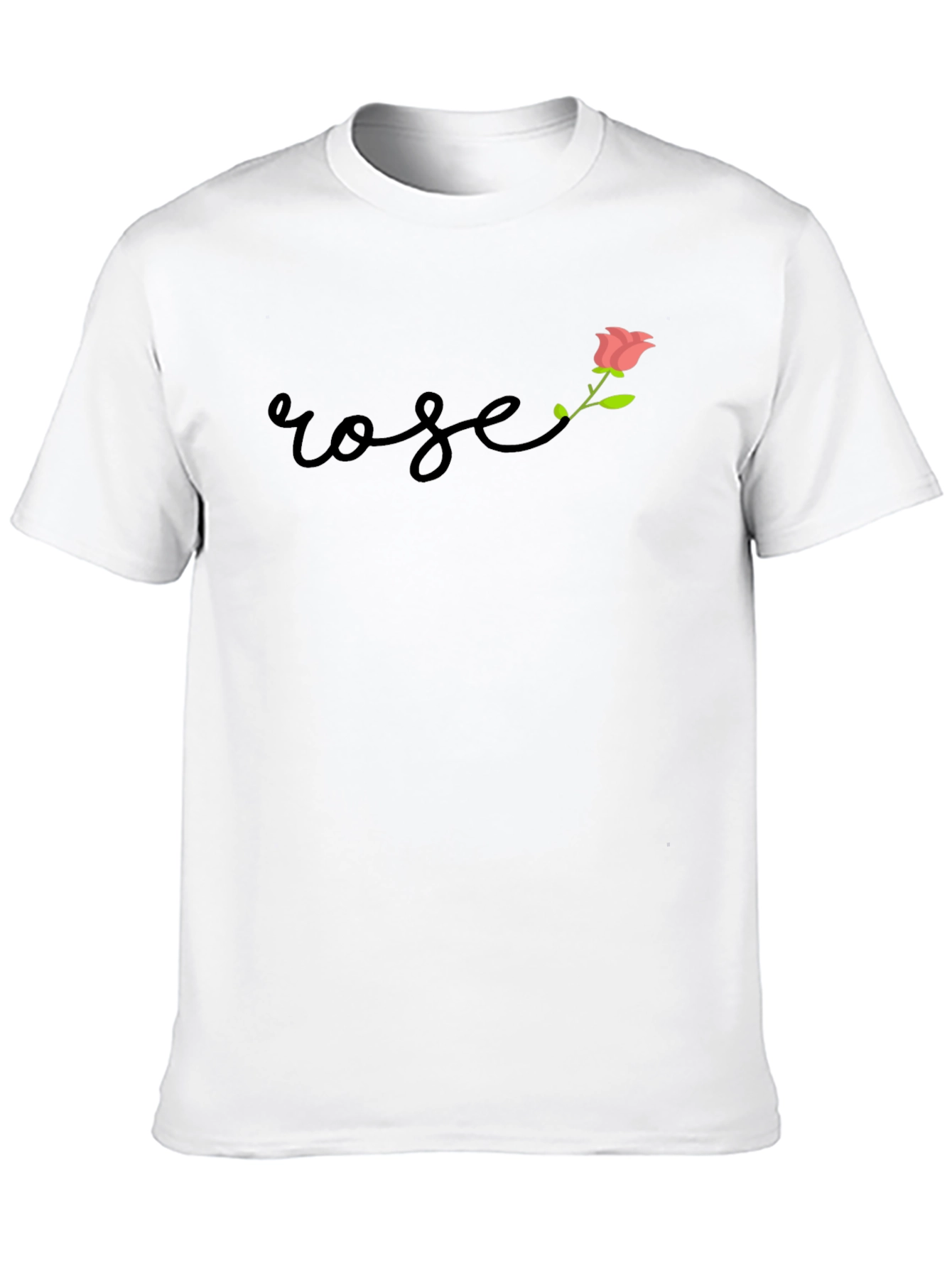 Rose Graphic Tee - Stylish Casual Wear