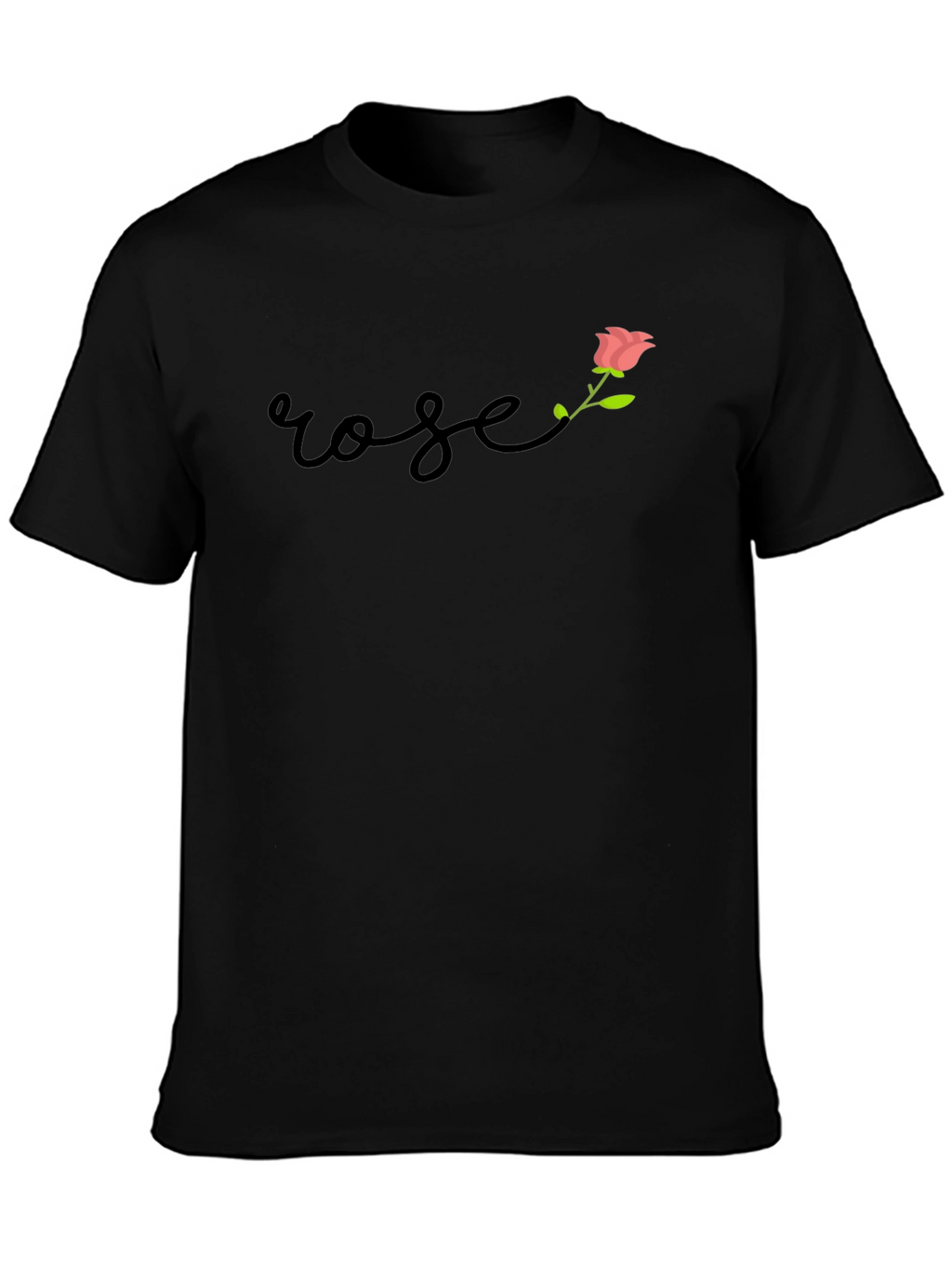 Rose Graphic Tee - Stylish Casual Wear