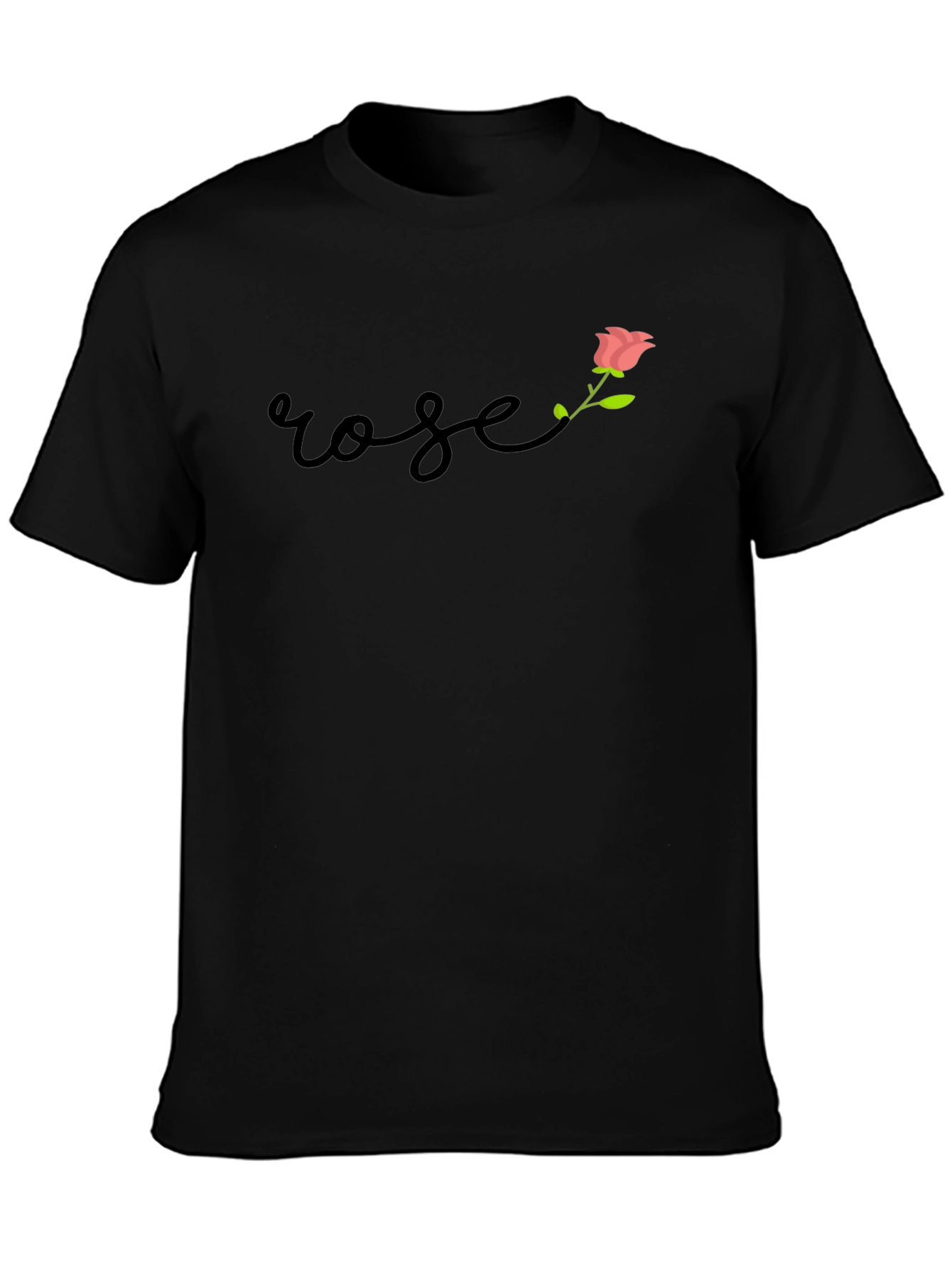 Rose Graphic Tee - Stylish Casual Wear