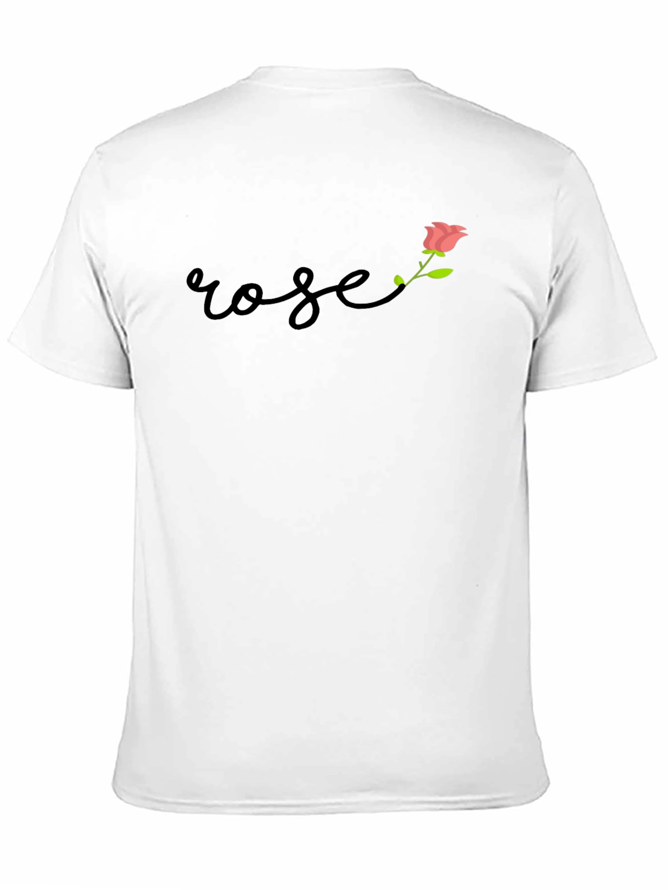 Rose Graphic Tee - Stylish Casual Wear