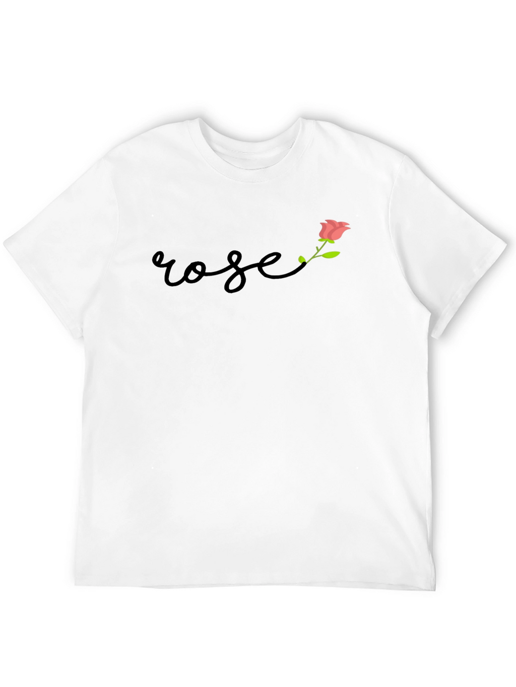 Rose Graphic Tee - Stylish Casual Wear