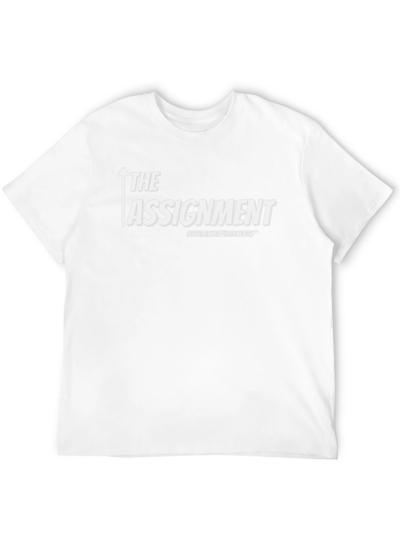 The Assignment Black Graphic Tee