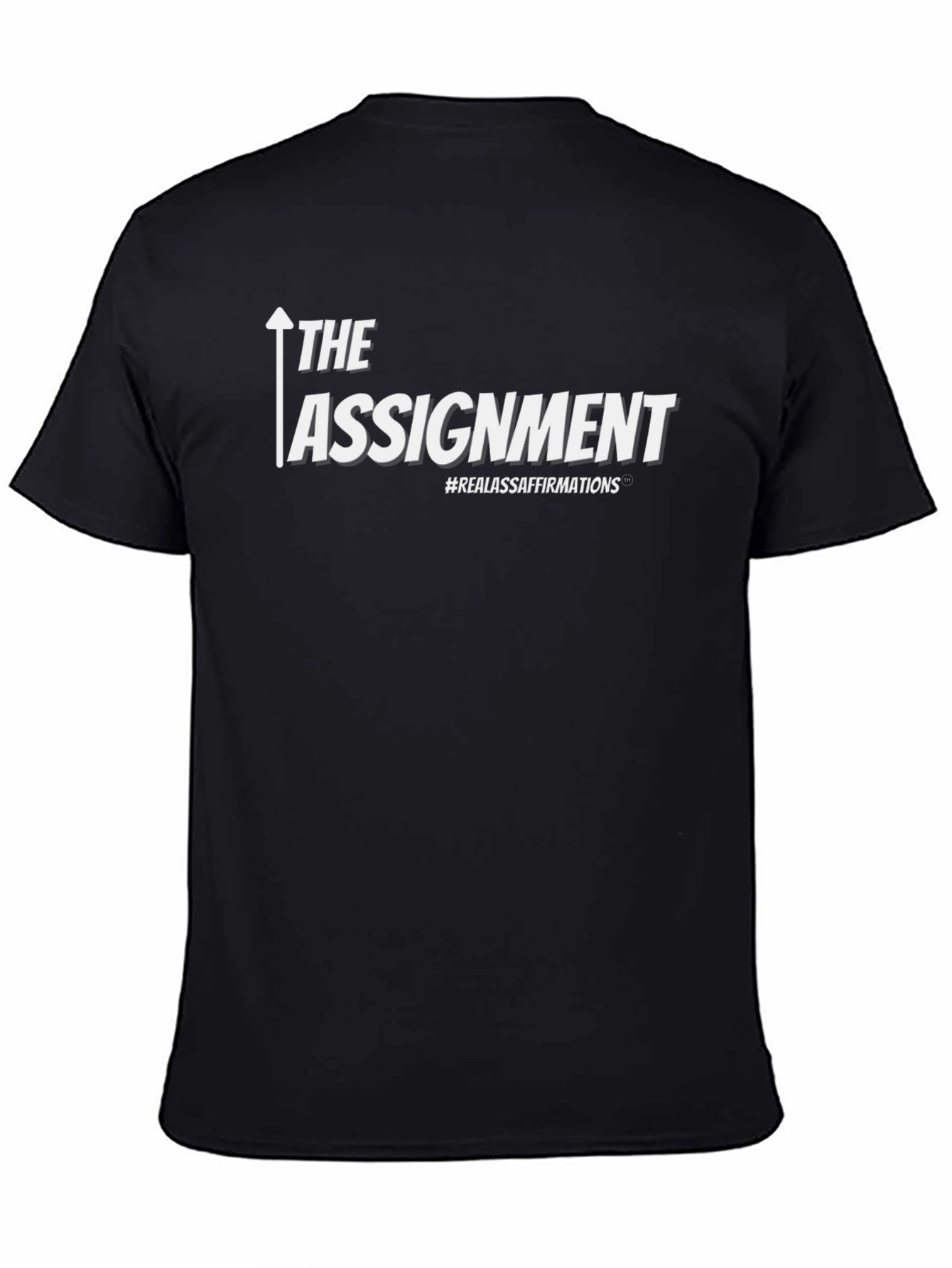 The Assignment Black Graphic Tee