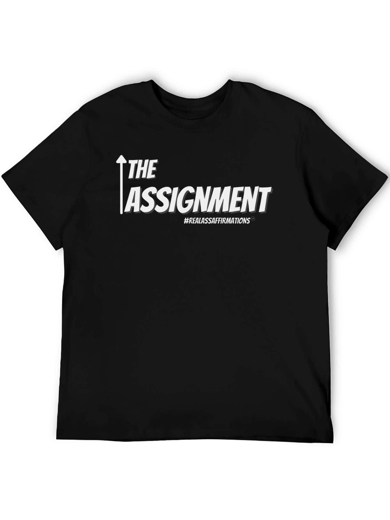 The Assignment Black Graphic Tee