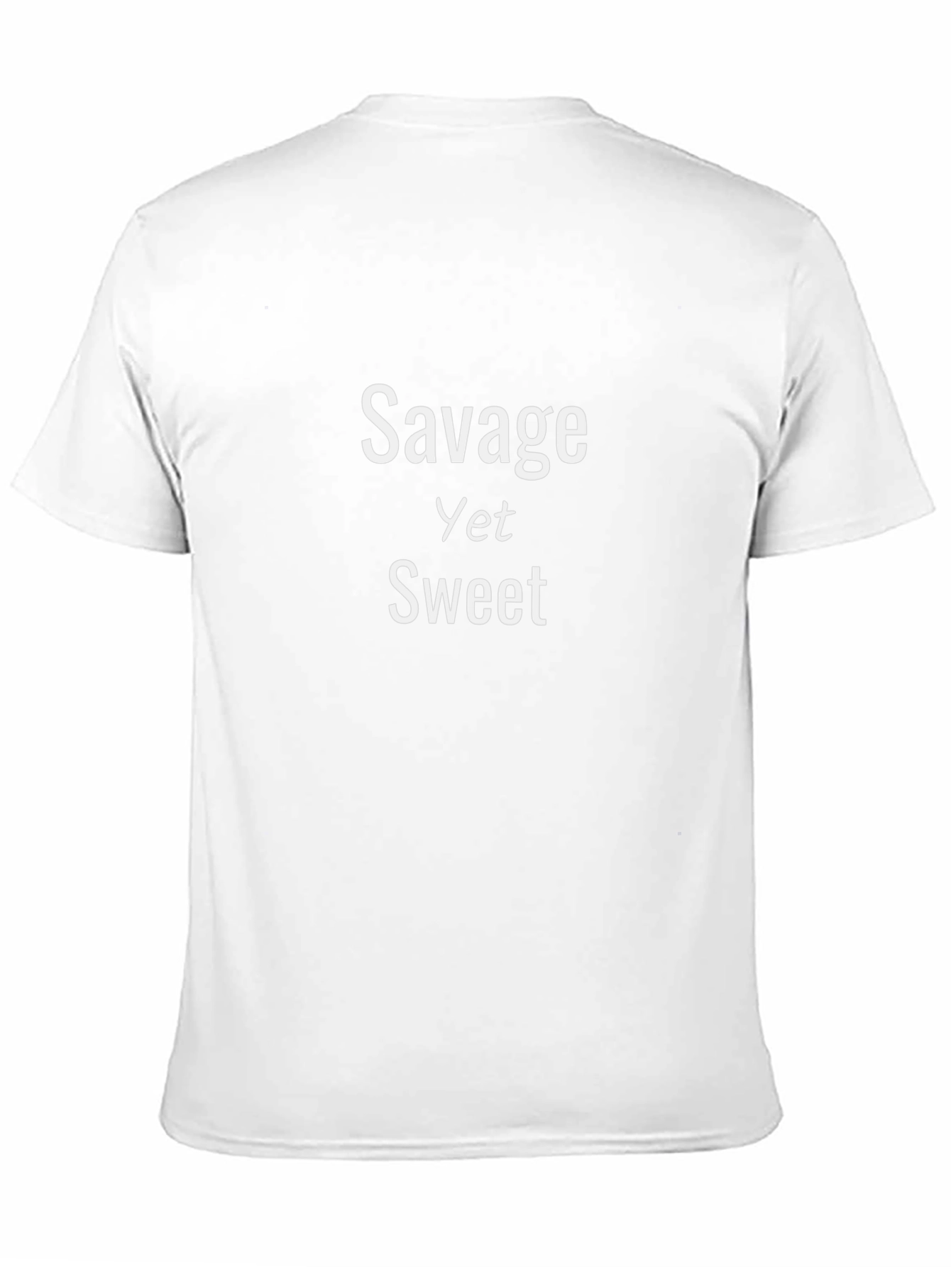 Savage Yet Sweet Black Graphic Tee