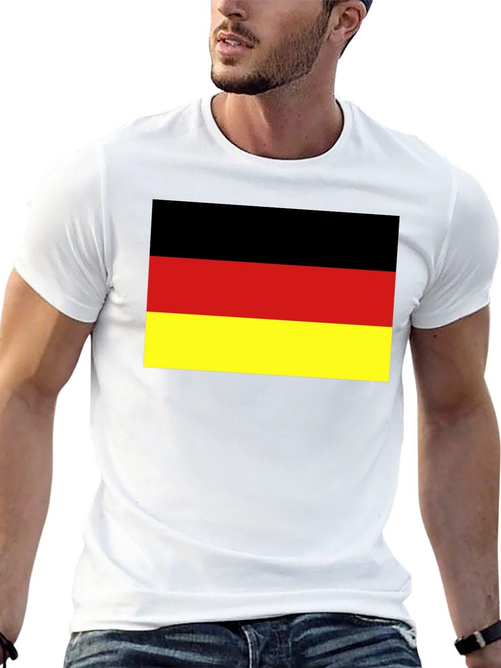 Germany Flag T-Shirt - Black German Pride Tee