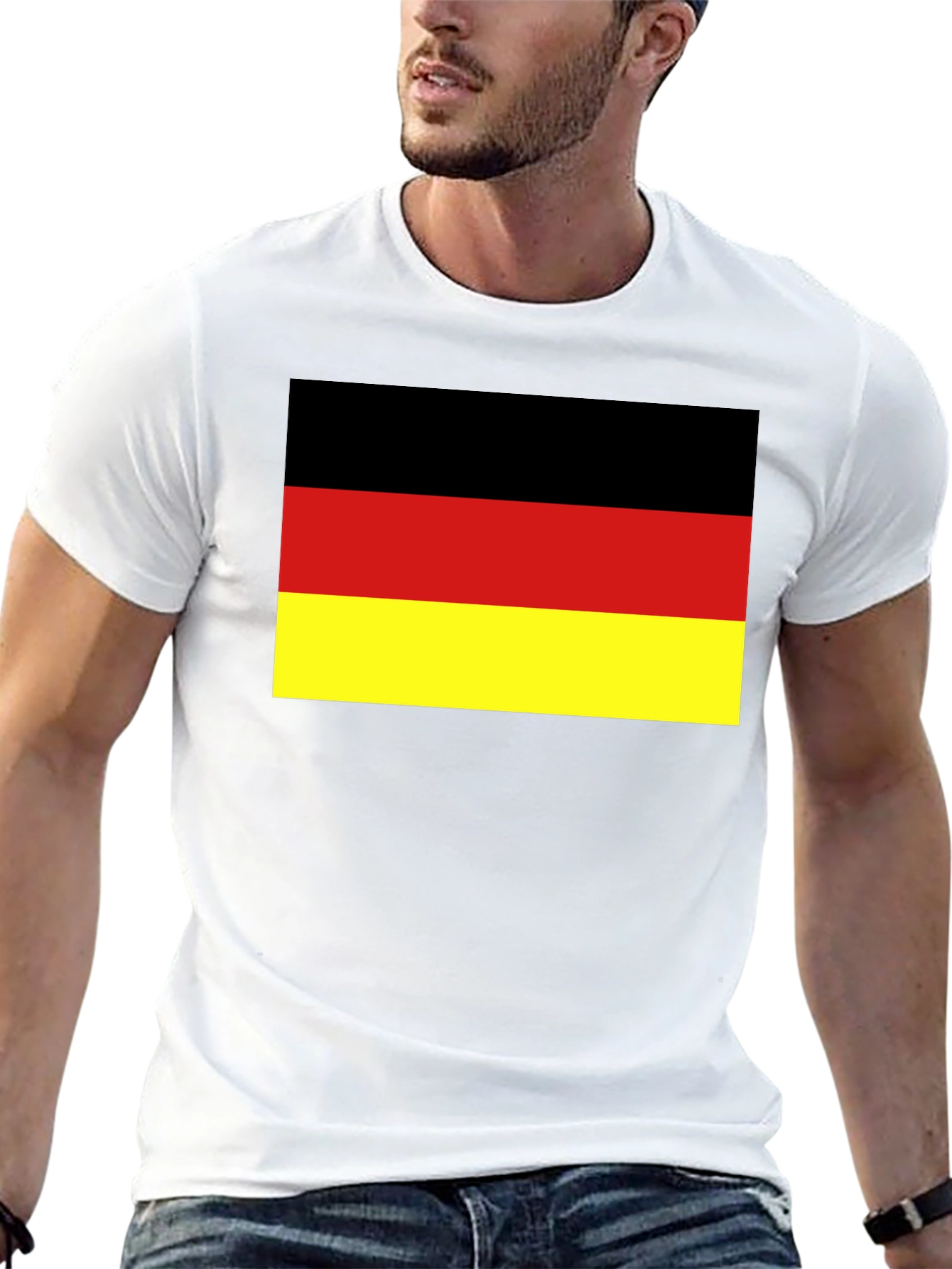Germany Flag T-Shirt - Black German Pride Tee