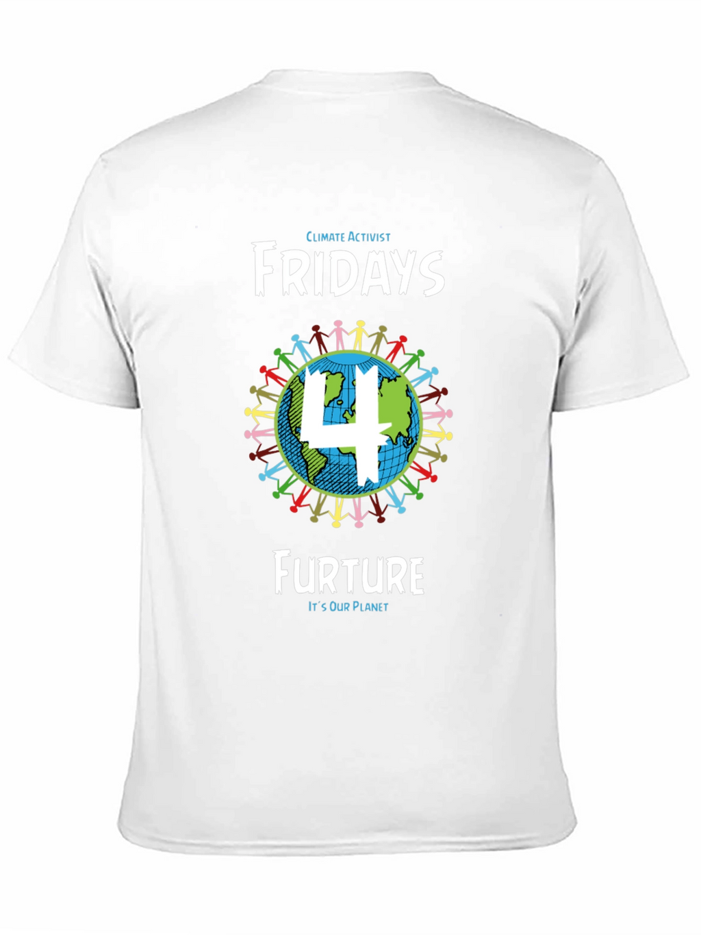 Climate Activist Fridays 4 Future Black T-Shirt