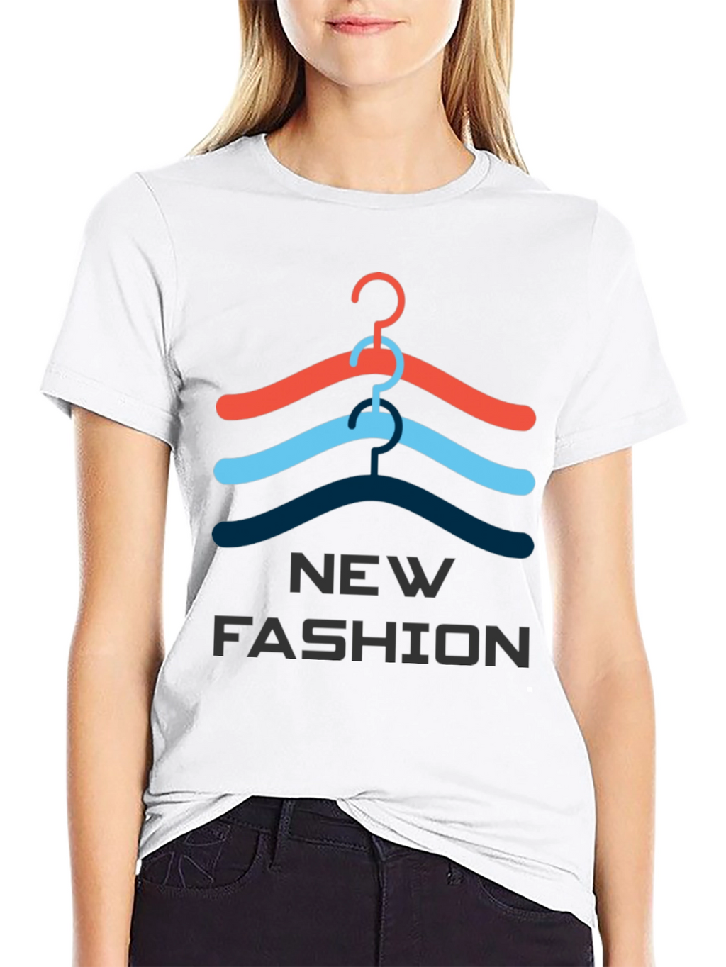 Trendy Hanger Graphic Tee - New Fashion