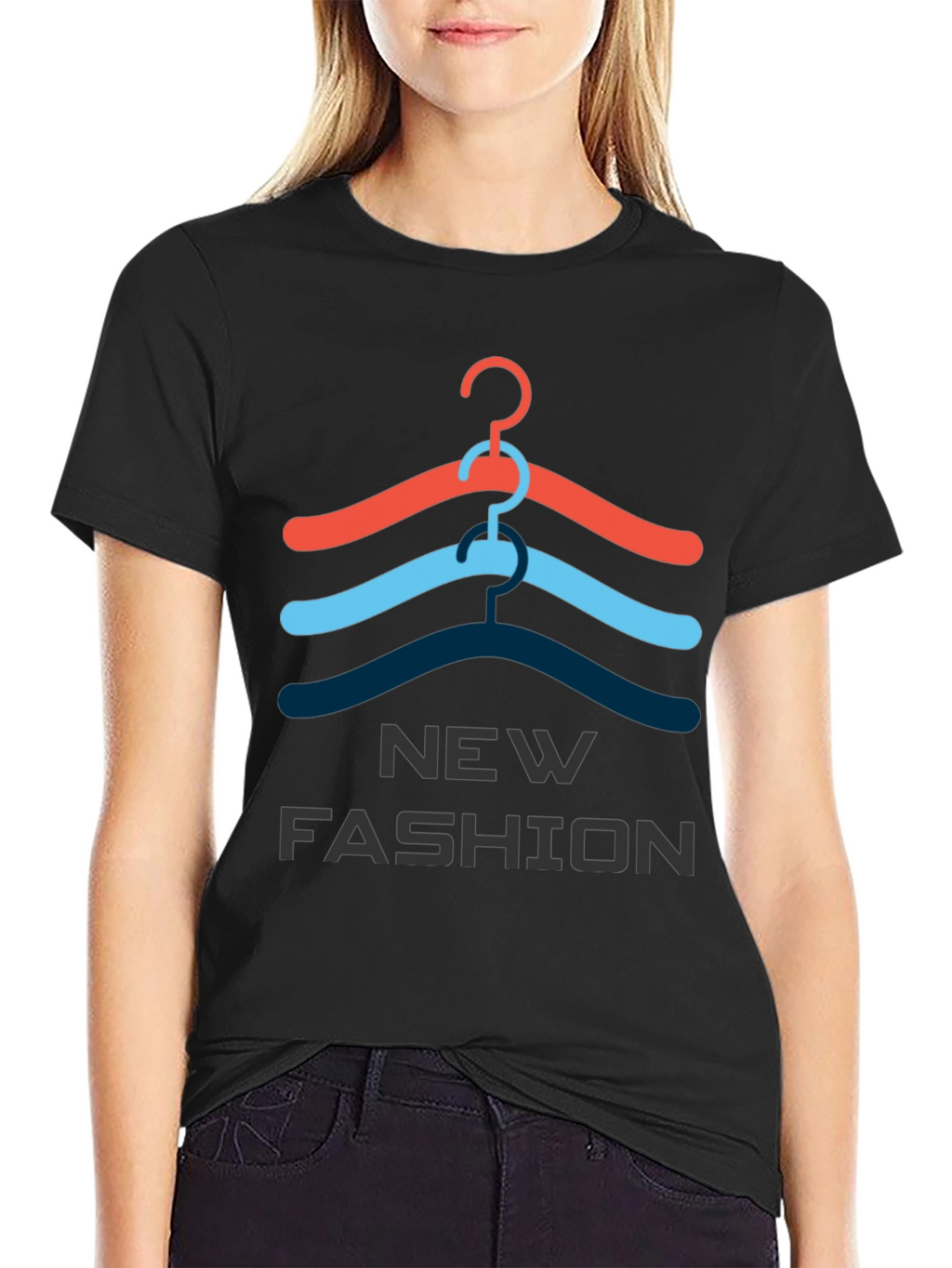 Trendy Hanger Graphic Tee - New Fashion