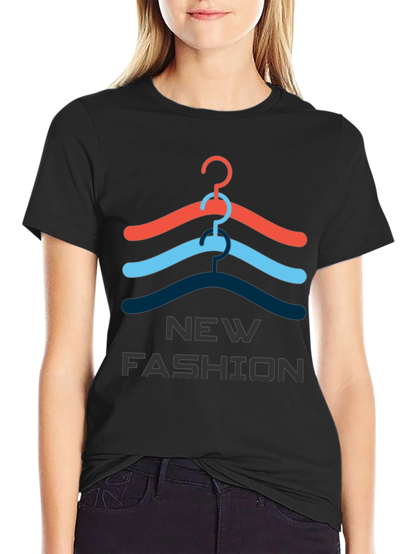 Trendy Hanger Graphic Tee - New Fashion