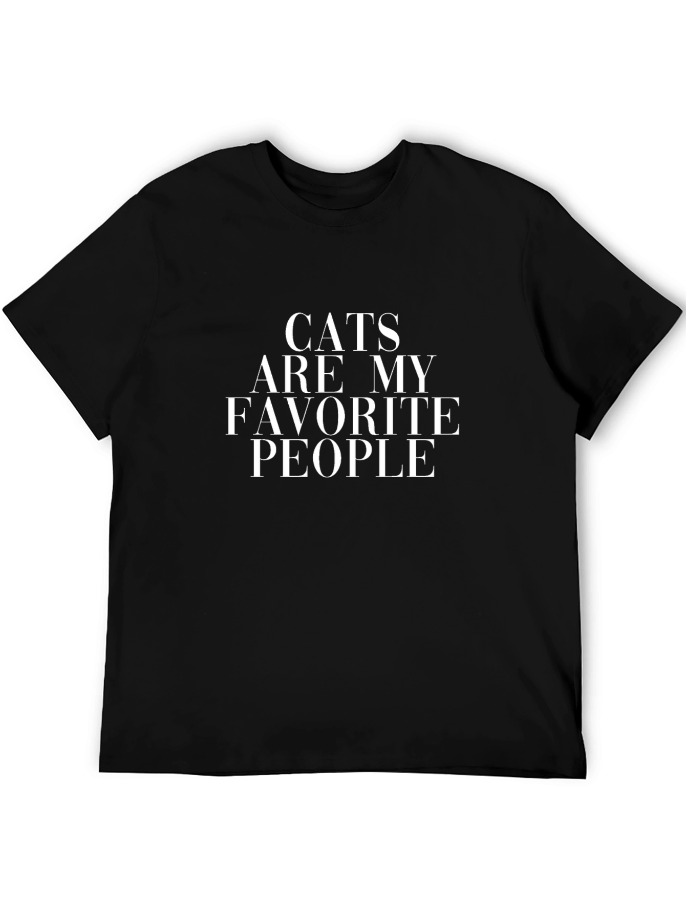 Cats Are My Favorite People T-Shirt