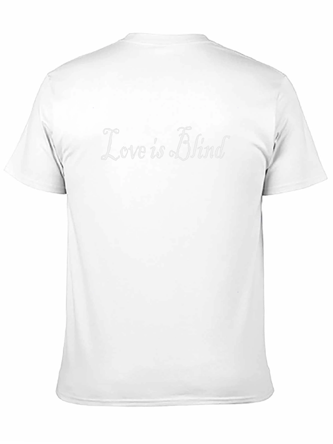 Love is Blind Graphic Tee - Stylish Black T-Shirt