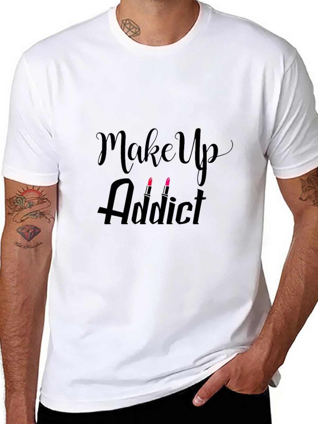 Makeup Addict Black T-Shirt