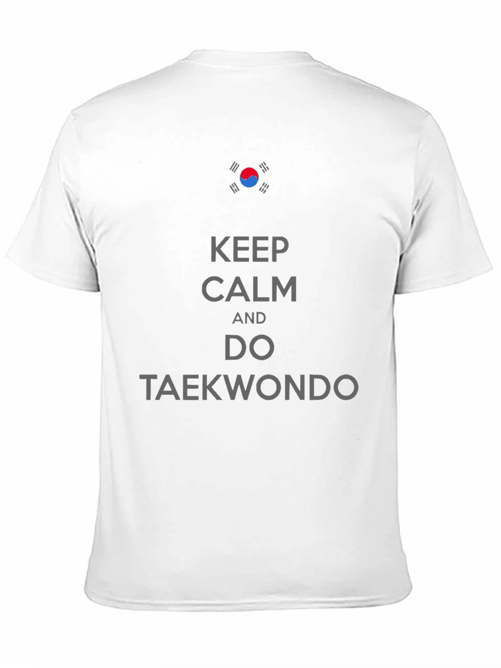 Keep Calm Do Taekwondo Black Tee