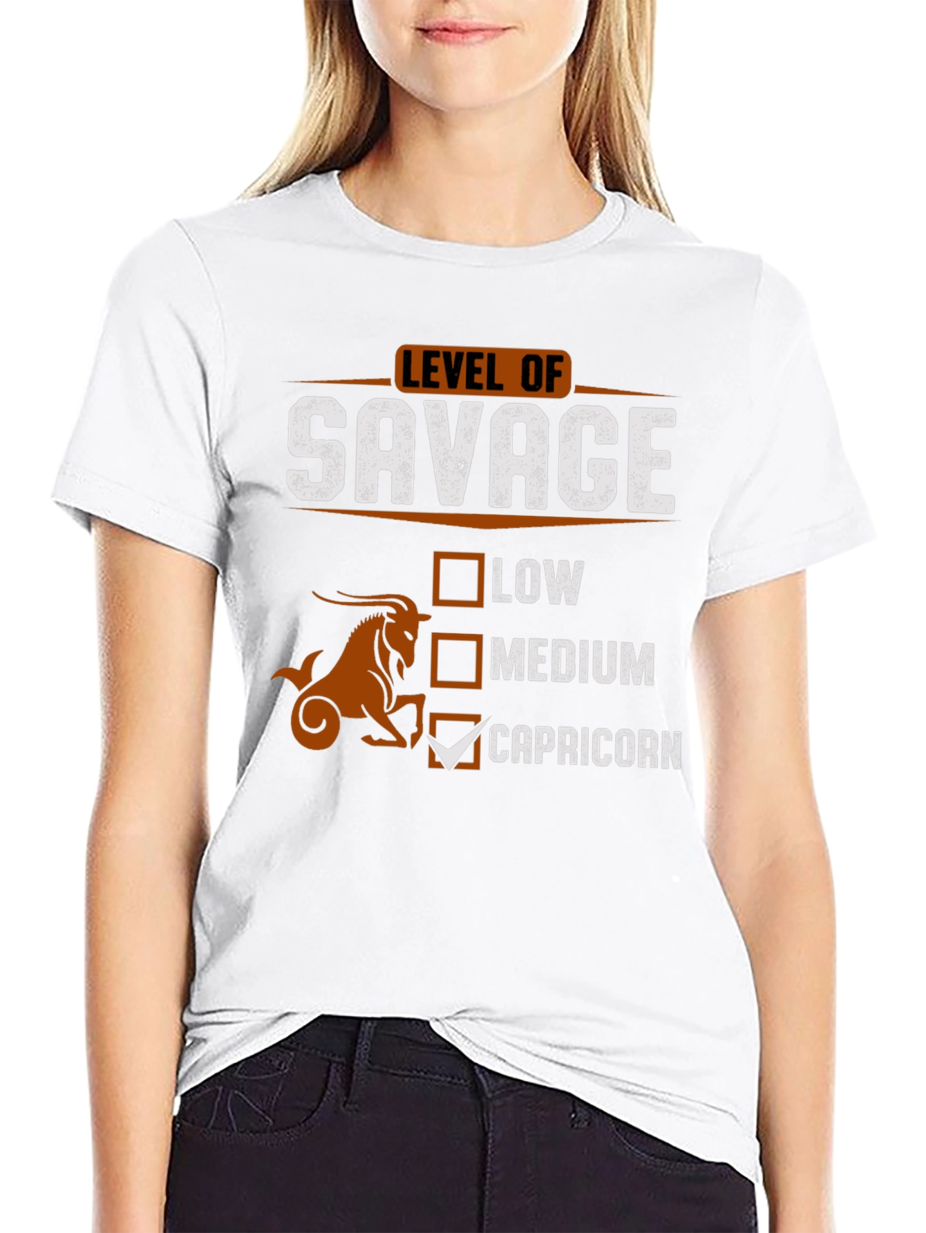 Capricorn Savage Level T-Shirt