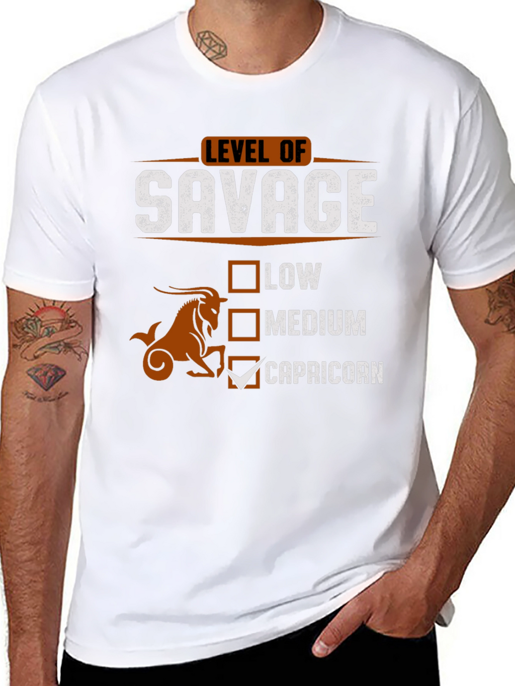 Capricorn Savage Level T-Shirt
