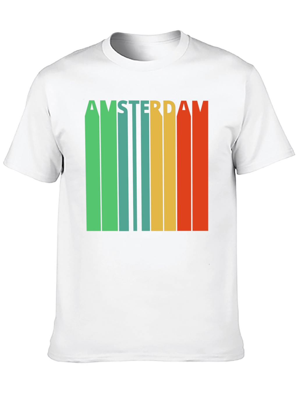 Amsterdam Retro Striped T-Shirt