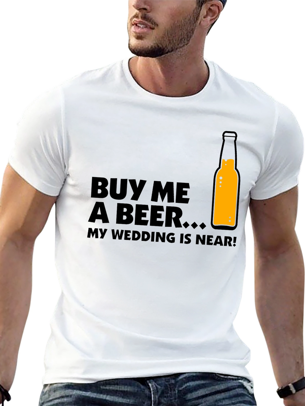 Buy Me A Beer Wedding T-Shirt