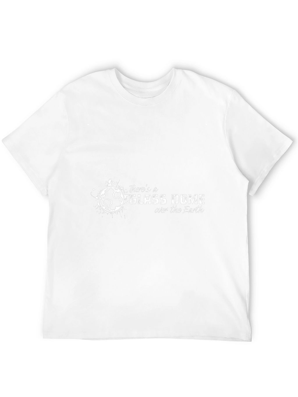 Glass Dome Earth T-Shirt - Conspiracy Theory Tee