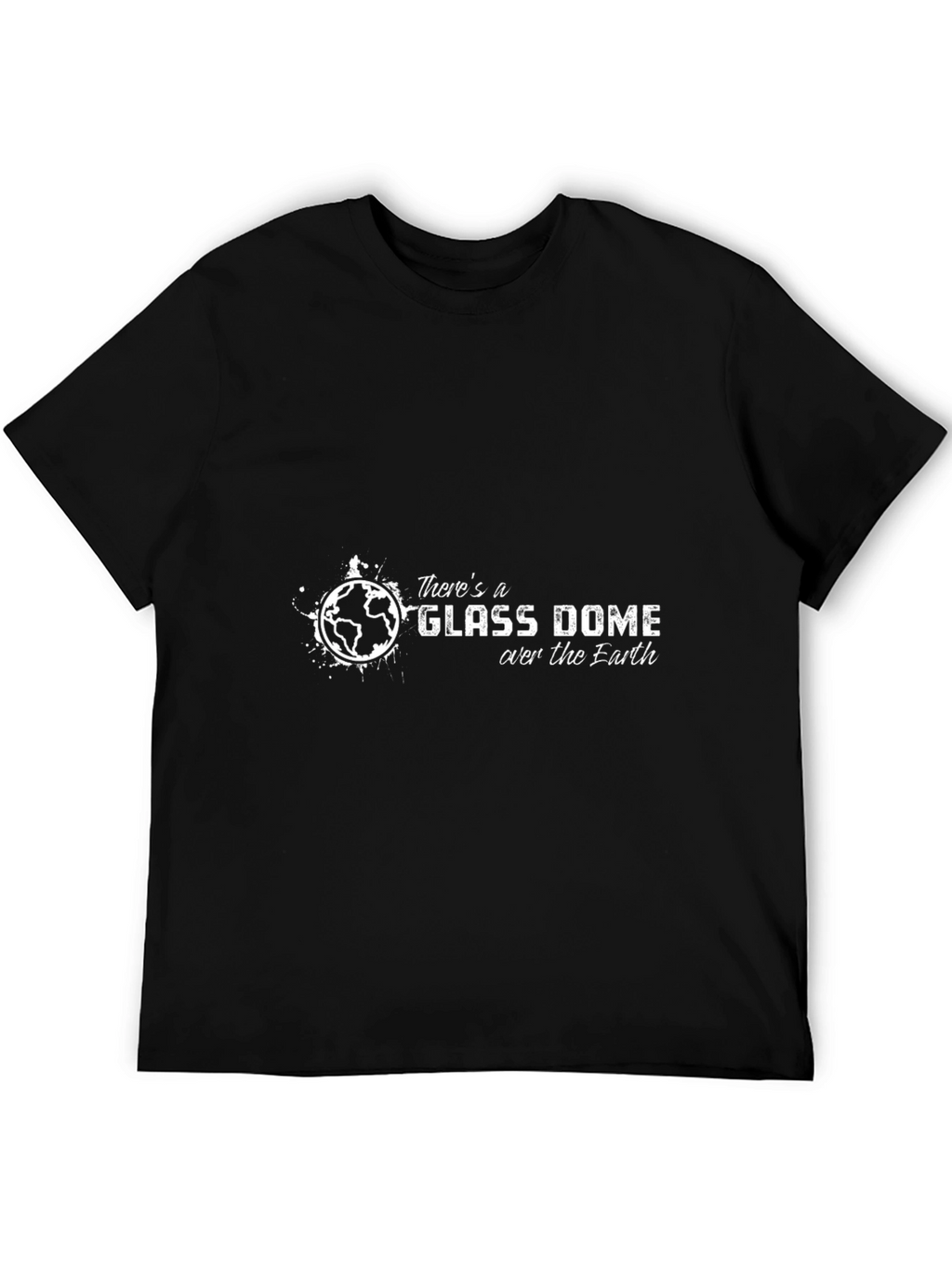 Glass Dome Earth T-Shirt - Conspiracy Theory Tee