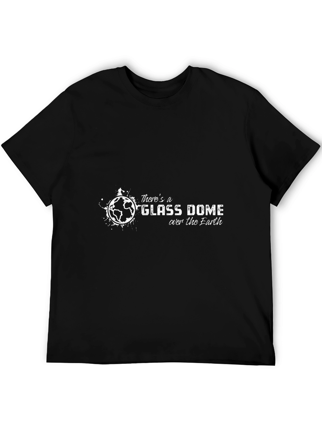 Glass Dome Earth T-Shirt - Conspiracy Theory Tee